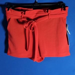 Almost Famous Paper Bag Waist Shorts